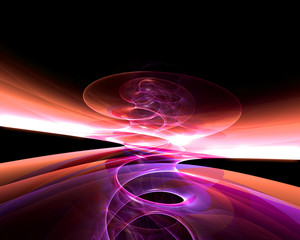 3d generated abstract background