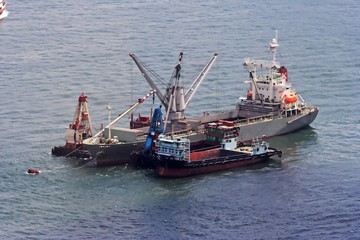 Naklejka premium ship