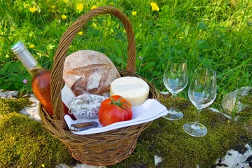 Photo sur Plexiglas Pique-nique panier picnic