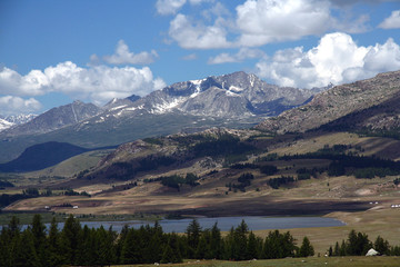altai mountain landscape