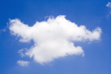 blue sky with clouds 01