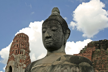 Fototapeta premium ayutthaya sky
