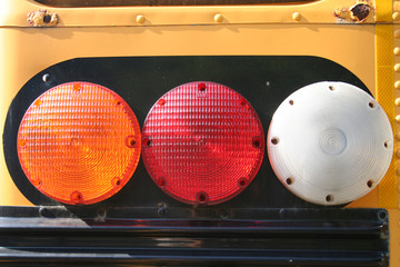 school bus flashers