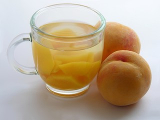 peaches and peach compote