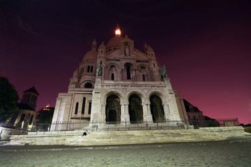 Fototapeta na wymiar montmartre cathedral