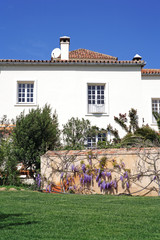 luxury rustic hotel in countryside