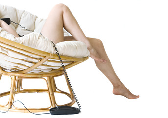 deep in conversation