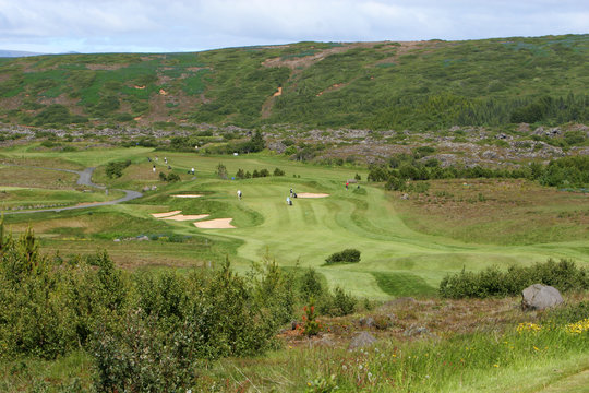 beautyful golfcourse