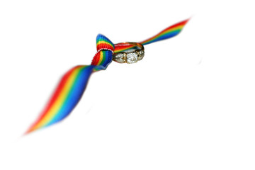 rainbow wedding ring 4