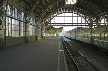 Acrylic prints Train station railroad station - 3