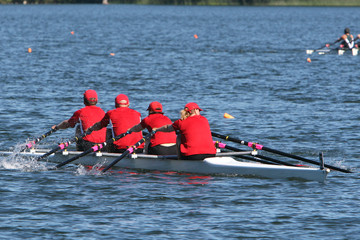 red rowers