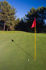 Obraz premium golf hole