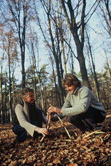 couple jeu automne