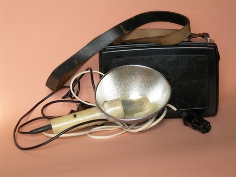 very old flash-light