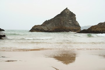 Obraz premium cornish beach