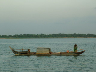 bateau, cambodge