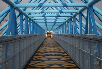 leading towards the door