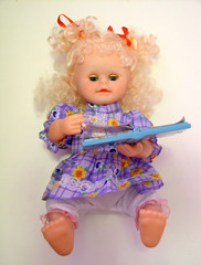 reading and writing doll