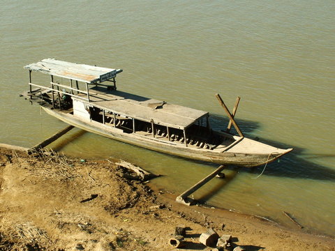 bateau, cambodge