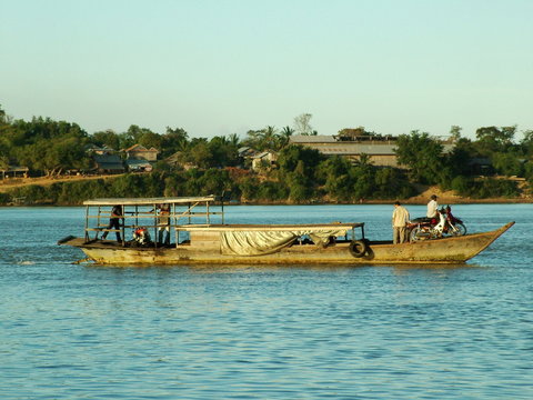 bateau, cambodge