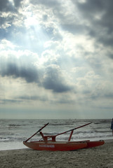 Obraz premium rescue boat