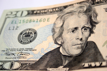 american twenty dollar, andrew jackson