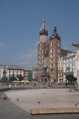 Obraz premium cracow - church mariacki - poland