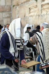 Fototapeta na wymiar zachodniej ścianie, Jerozolima, Izrael