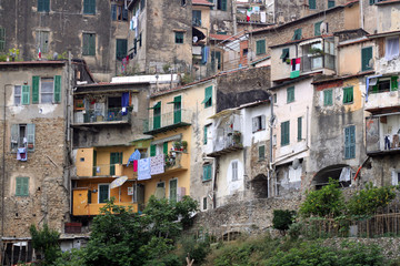 Fototapeta na wymiar ville du sud italie
