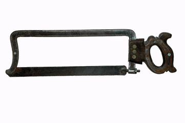 scie de boucher, ancienne