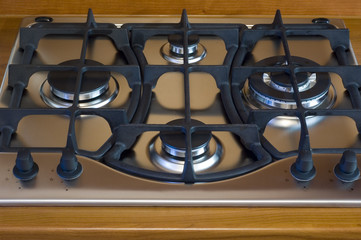indoor gas oven