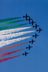 frecce tricolori pilotage