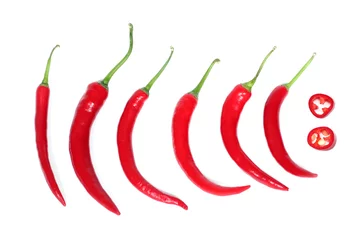 Fotobehang red hot chilli-peppers © Emilia Stasiak