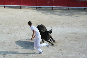 course de protection
