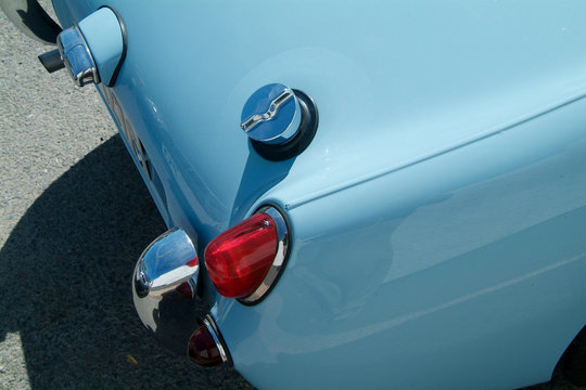 detail of sportscar