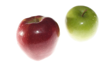 row apples