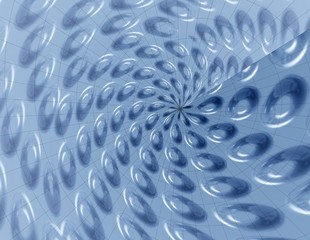 grey net with bubbles