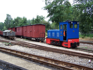 Obraz premium stacja manewrowa