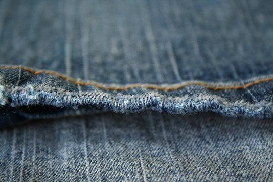 jeans. the seam. the background.