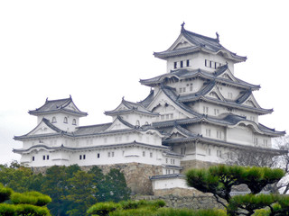 Fototapeta na wymiar Zamek Himeji