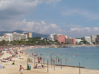 badebucht magalluf, mallorca