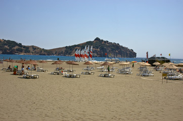 Fototapeta na wymiar turkish beach