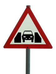road sign - one vehicle width structure