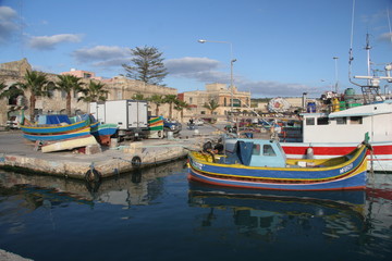 Fototapeta na wymiar Malta wioska rybacka