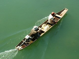 bateau, laos