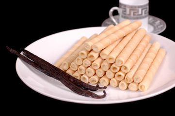 vanilla viennese wafers