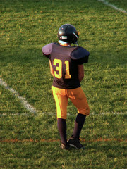 waiting on the sideline