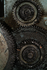 old greasy gears