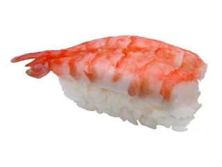 Keuken spatwand met foto shrimp sushi © Provisualstock.com