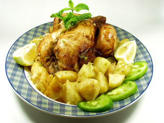 pollo al horno